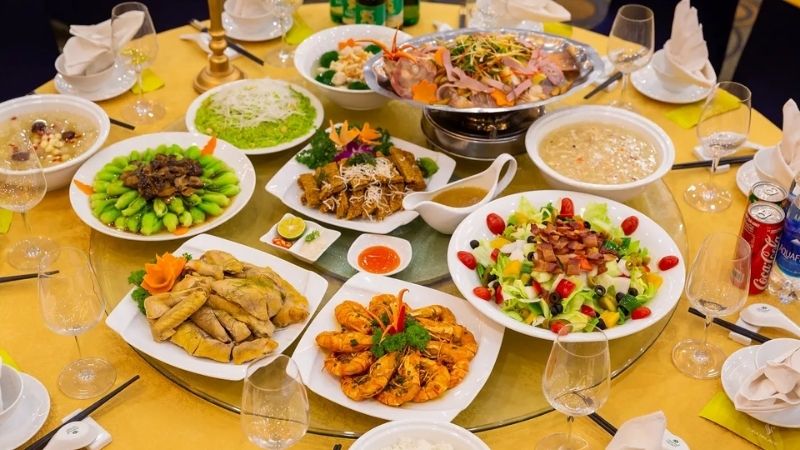 Kết hợp món nóng và nguội