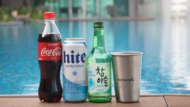 Cojinganmek (Cola + Soju + Bia)