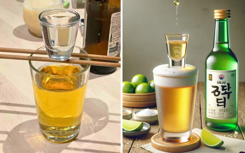 Hướng dẫn thực hiện cú "Soju Bomb" nổ tung