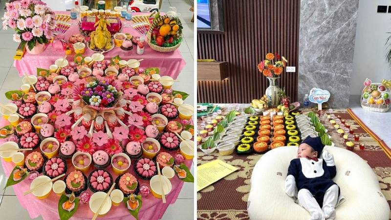 Mâm cúng Thôi nôi (Quan trọng) Mâm cúng Thôi nôi (Quan trọng)