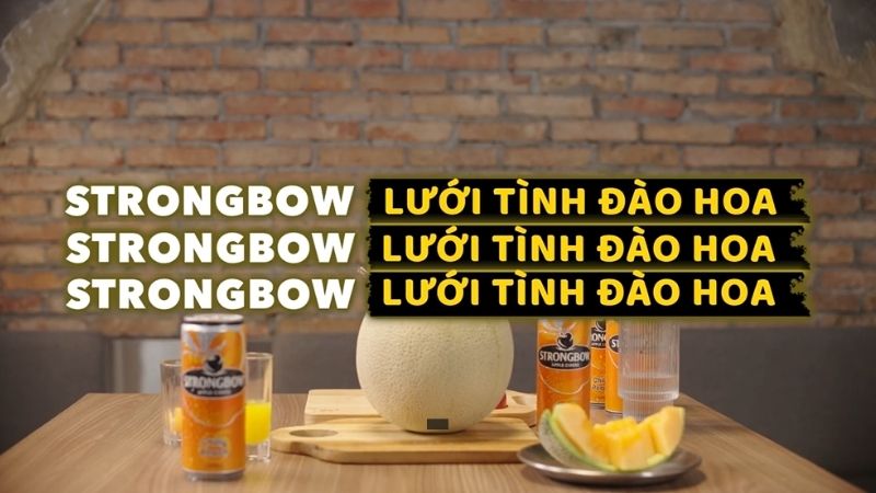 Strongbow Lưới Tình Đào Hoa Strongbow Lưới Tình Đào Hoa