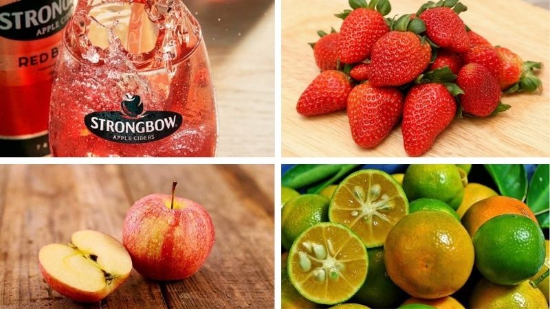 Nguyên liệu làm Strongbow Chill Pot Nguyên liệu làm Strongbow Chill Pot