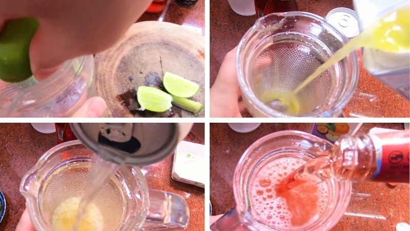 Pha chế nguyên liệu Pha chế nguyên liệu