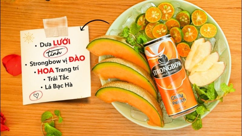 Nguyên liệu làm Strongbow Lưới Tình Đào Hoa Nguyên liệu làm Strongbow Lưới Tình Đào Hoa