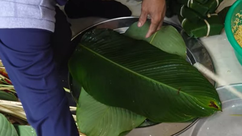 Sắp xếp lá dong Sắp xếp lá dong