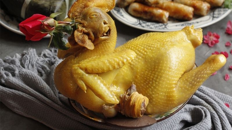 Buộc gà dáng Quỳ Buộc gà dáng Quỳ