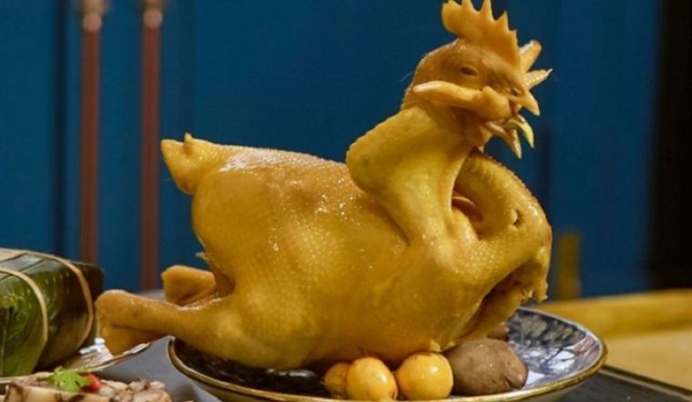 Cách chéo cánh gà cúng đẹp (Dáng Cánh Tiên) - Bí quyết luộc gà vàng, không nứt