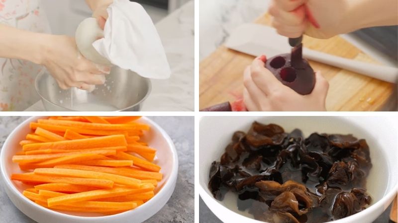 Sơ chế nguyên liệu Sơ chế nguyên liệu