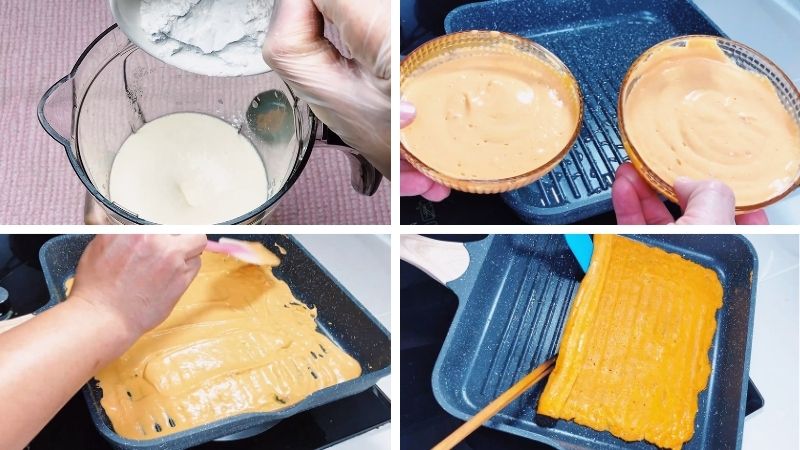 Làm trứng chay Làm trứng chay