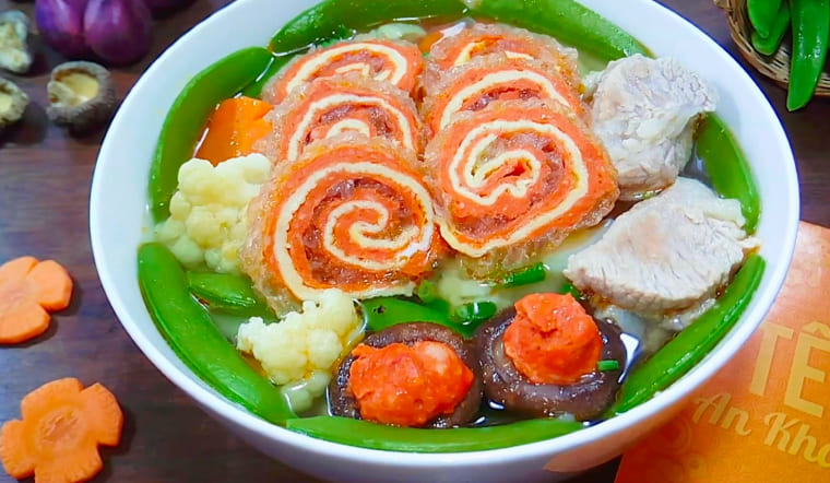 Công thức nấu canh bóng mọc son chuẩn vị truyền thống cho mâm cỗ