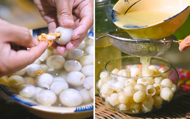 Bước 2: Phơi cà pháo