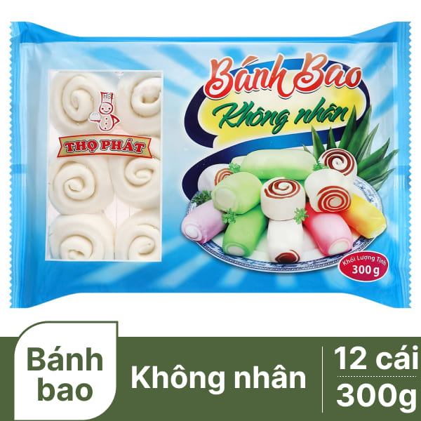 Bánh bao không nhân Thọ Phát 300g