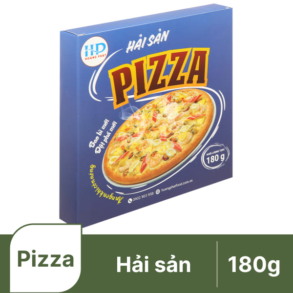 Pizza hải sản Hoàng Phát 180g