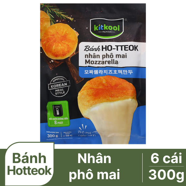 Bánh Ho-ttoeok phô mai Mozzarella Kitkool 300g