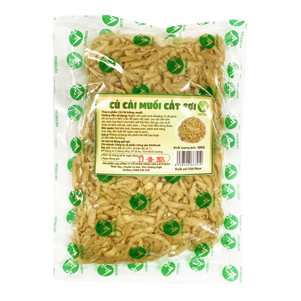 Củ cải muối dạng sợi 300g