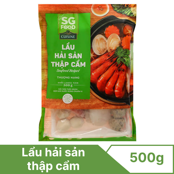 Lẩu hải sản thập cẩm SG Food 500g