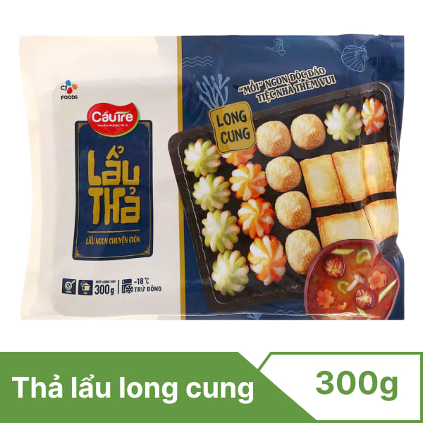 Lẩu thả long cung Cầu Tre 300g
