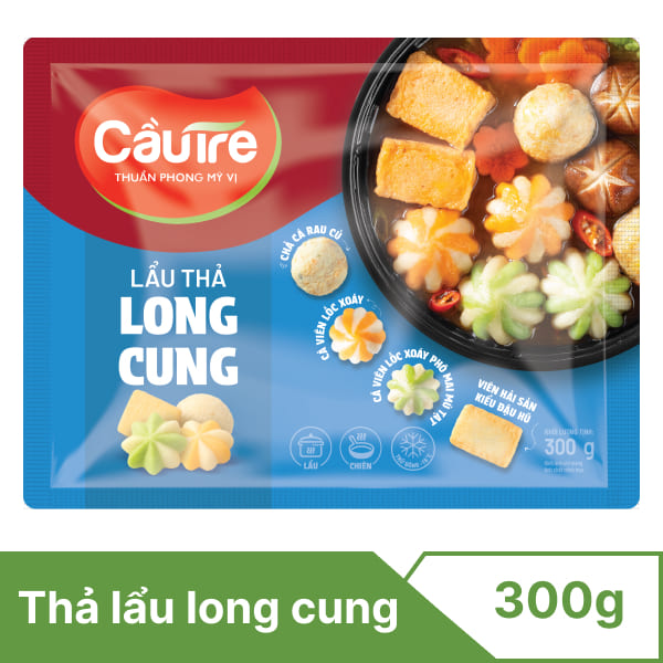 Lẩu thả long cung Cầu Tre 300g