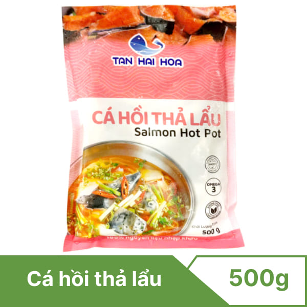 Cá hồi thả lẩu Tân Hải Hòa 500g