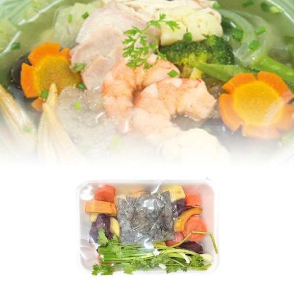 Canh củ thập cẩm tôm 350g