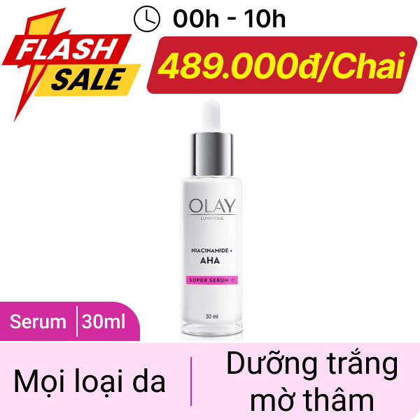Serum Olay Niacinamide + AHA Super Serum 30ml