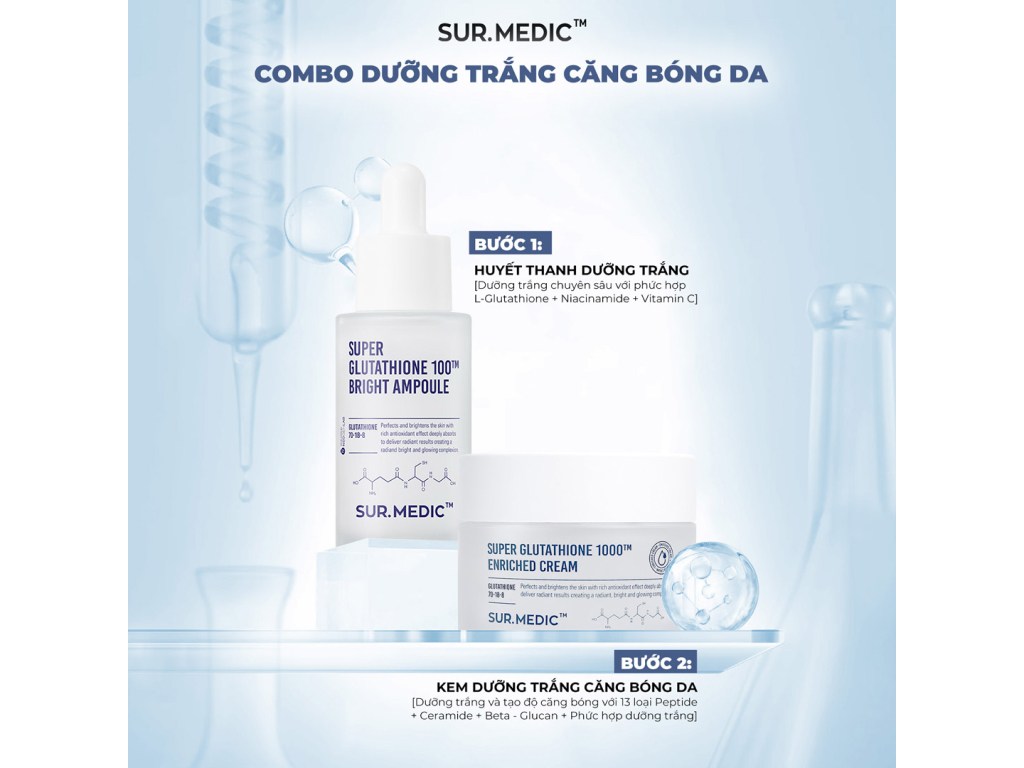 Tinh cht huyt thanh Sur.Medic sng da ti Bch ha XANH