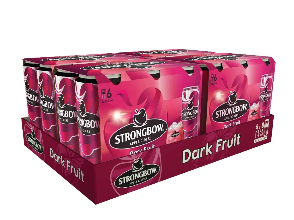 GIÁ BÁN LẺ MỘT CHAI STRONGBOW TẠI CÁC CỬA HÀNG TIỆN LỢI VÀ SIÊU THỊ