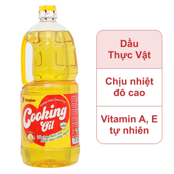 Dầu thực vật Nakydaco 2 lít