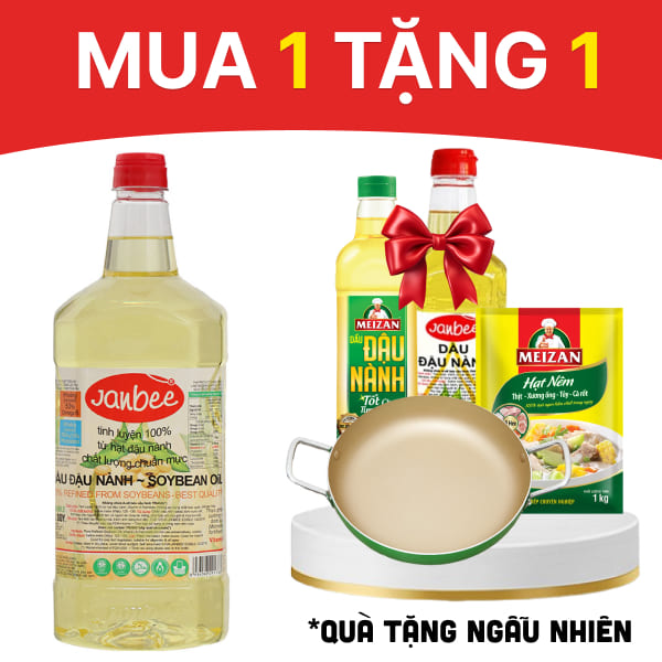 Dầu đậu nành Janbee 2 lít