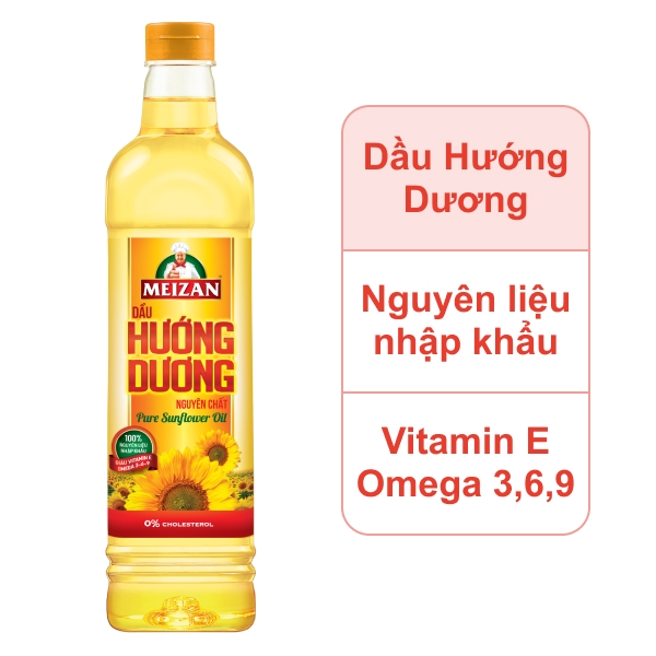 Dầu hướng dương Meizan 1 lít