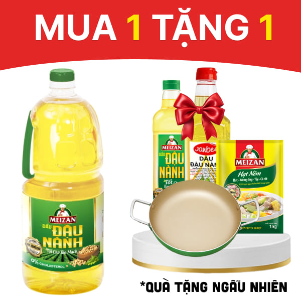 Dầu đậu nành Meizan 2 lít
