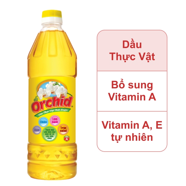 Dầu thực vật Orchid 1 lít