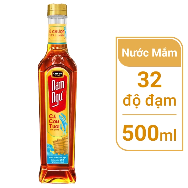 Nước mắm Nam Ngư cá cơm tươi 500ml