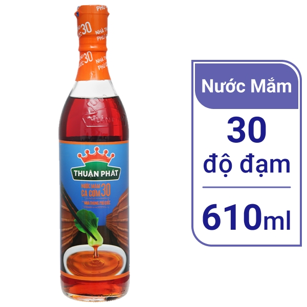 Nước mắm cá cơm Thuận Phát 610ml