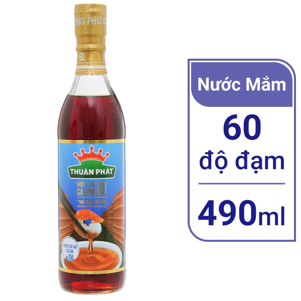 Nước mắm cá cơm Thuận Phát 490ml