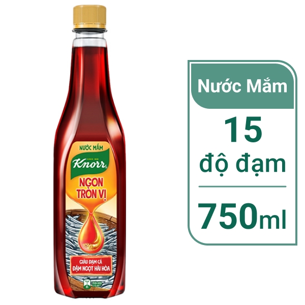 Nước mắm cá cơm Knorr 750ml
