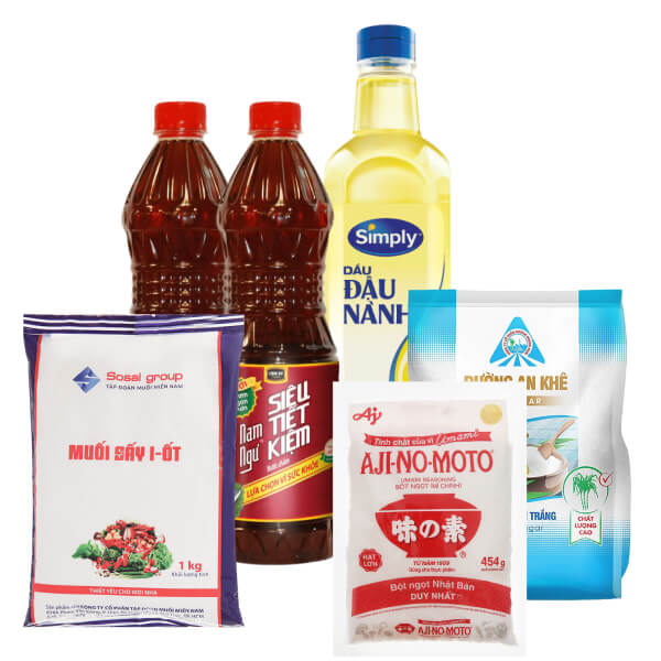 Combo gia vị cơ bản 4