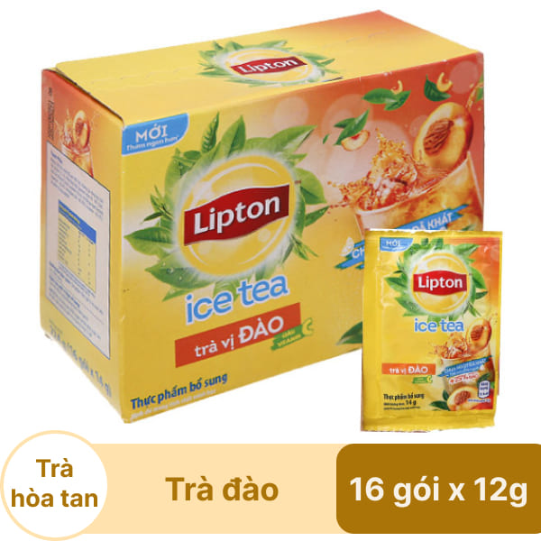 Trà Lipton Ice Tea đào 192g