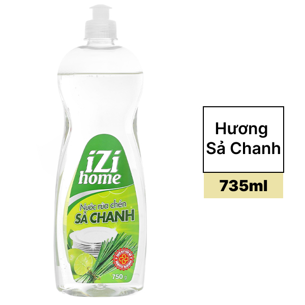 Nước rửa chén IZI HOME sả chanh 735ml