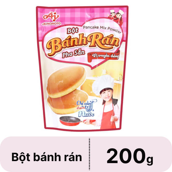 Bột bánh rán Ajinomoto truyền thống gói 200g