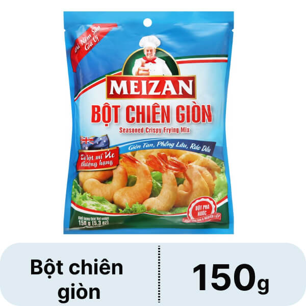 Bột chiên giòn Meizan gói 150g (Nêm sẵn gia vị)