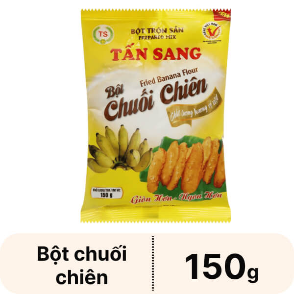 Bột chuối chiên Tấn Sang gói 150g