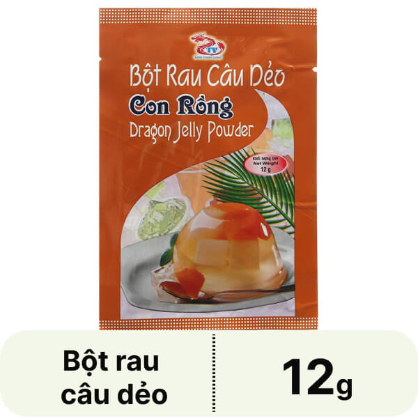 Rau câu dẻo con rồng Konkon gói 12g
