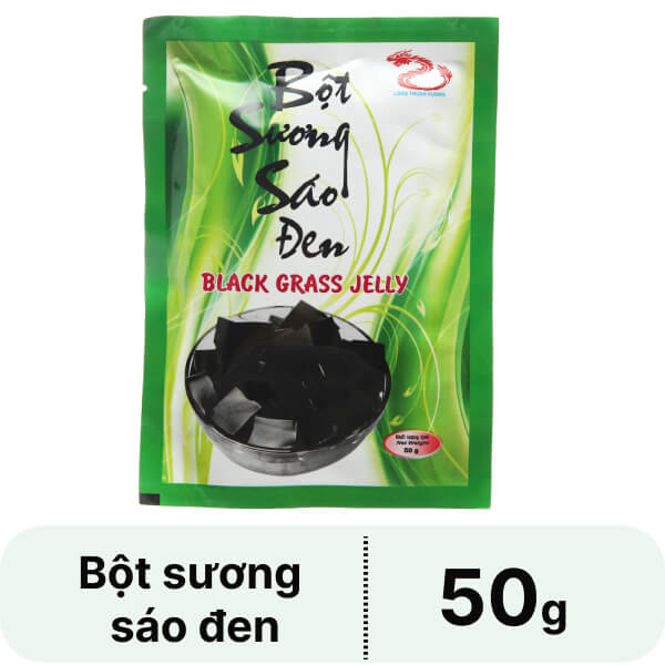 Bột sương sáo đen con rồng Konkon gói 50g