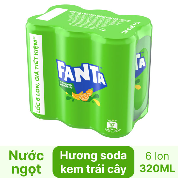 Lốc 6 Lon