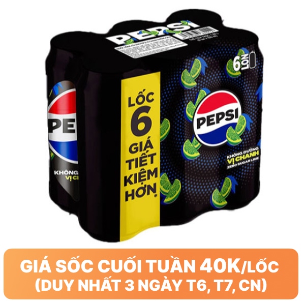 Lốc 6 Lon