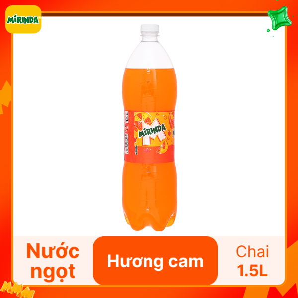 Nước ngọt Mirinda cam chai 1.5 lít