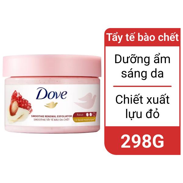 Tẩy tế bào chết Dove lựu đỏ 298g
