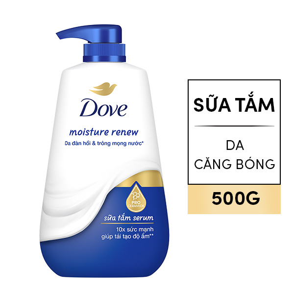 Sữa tắm Dove dưỡng ẩm chuyên sâu 500g