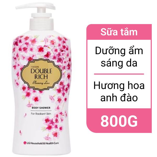 Sữa tắm Double Rich hoa anh đào 800g